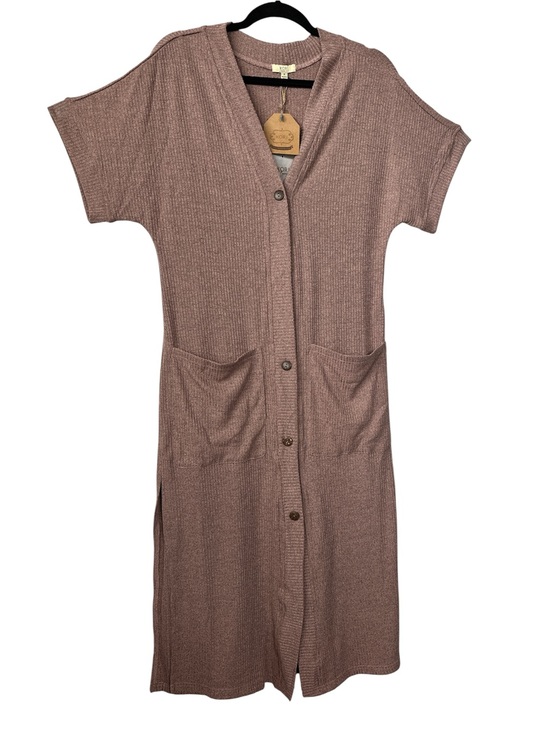 Kori Amerika Dresses & Skirts - KORI Long Open Cardigan Or Summer Casual Lighweight Button Down Dress